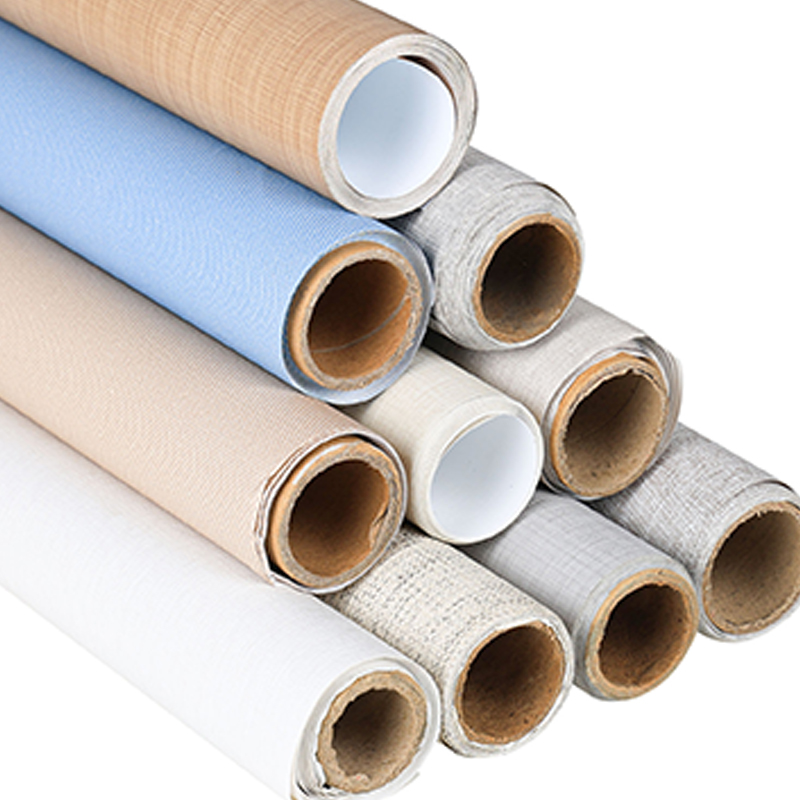 Film décoratif en PVC en tissu