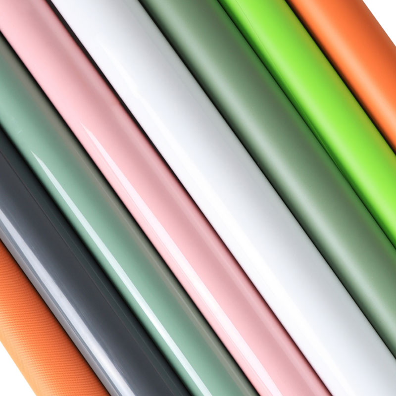 Film décoratif en PVC de couleur unie